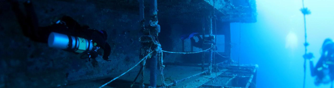 Sidemount Tauchen Wreck Salem Express Ägypten Sidemount Tauchen am Wreck der Salem Express in Ägypten
